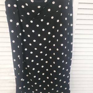 SOLD Lula Roe Poka Dot Pencil Skirt